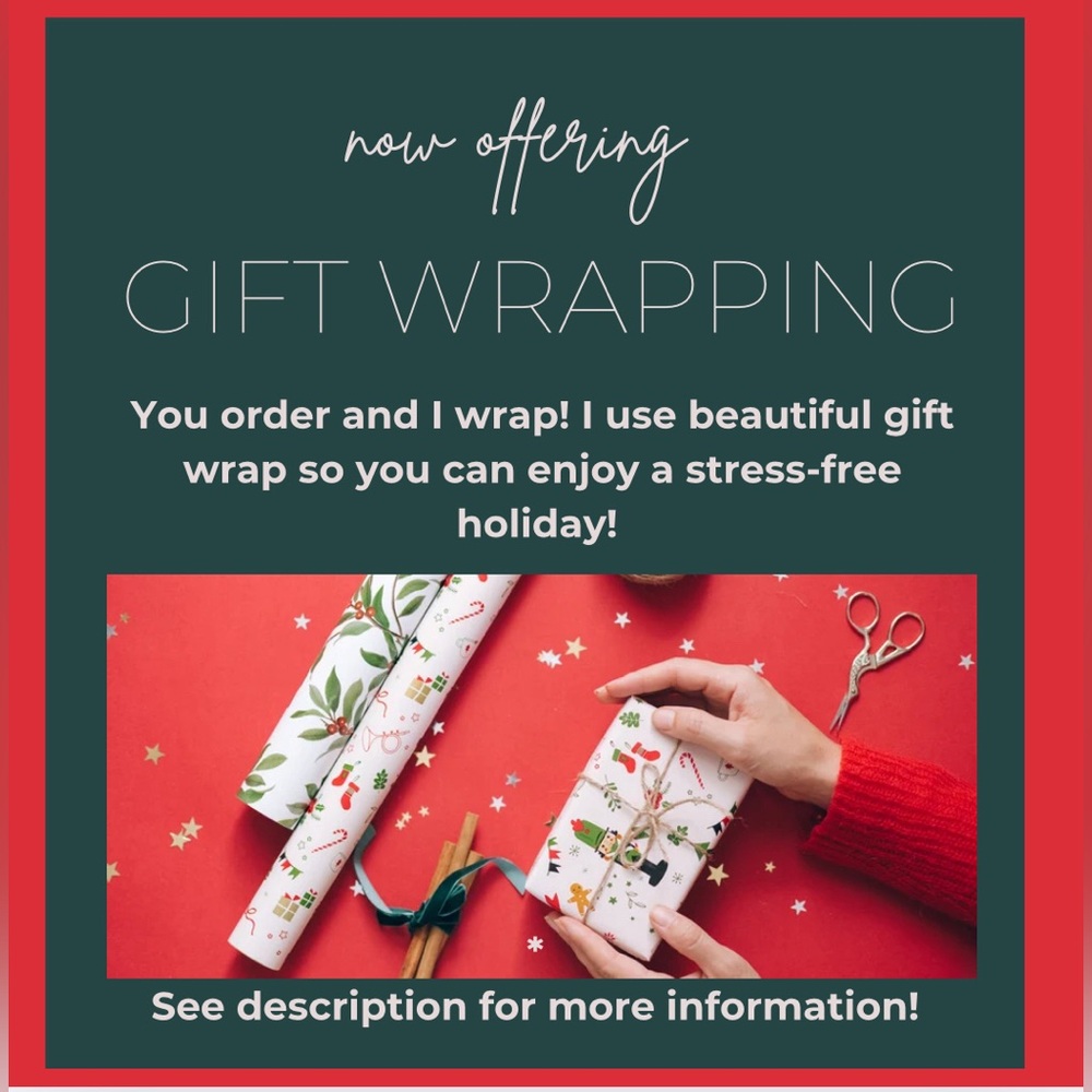 Gift Wrapping Add On!